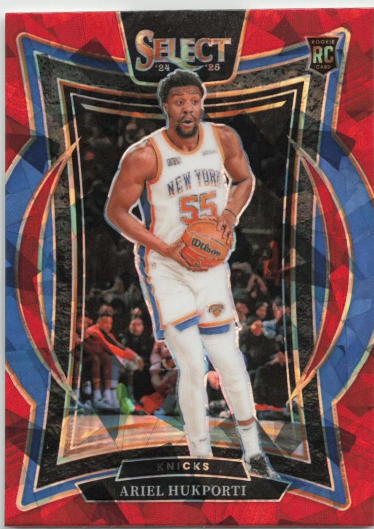 Ariel Hukporti [Red Cracked Ice Prizm] #93