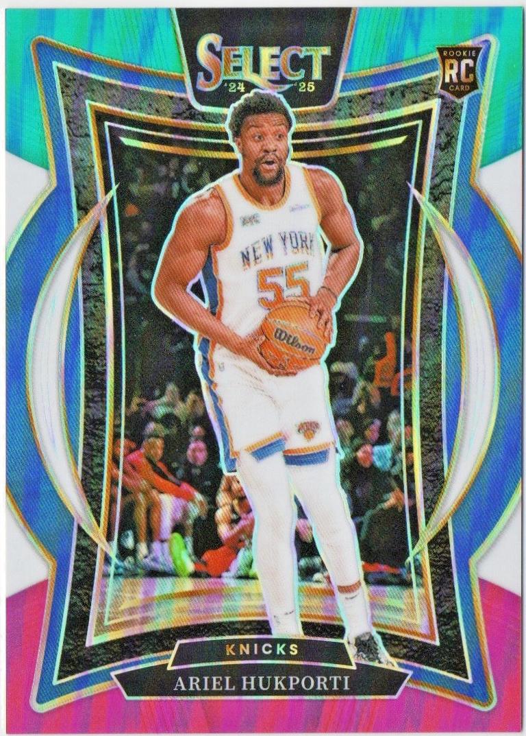 Ariel Hukporti [Teal White Pink Prizm] #93