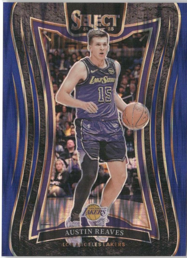 Austin Reaves [Blue Flash Prizm] #320