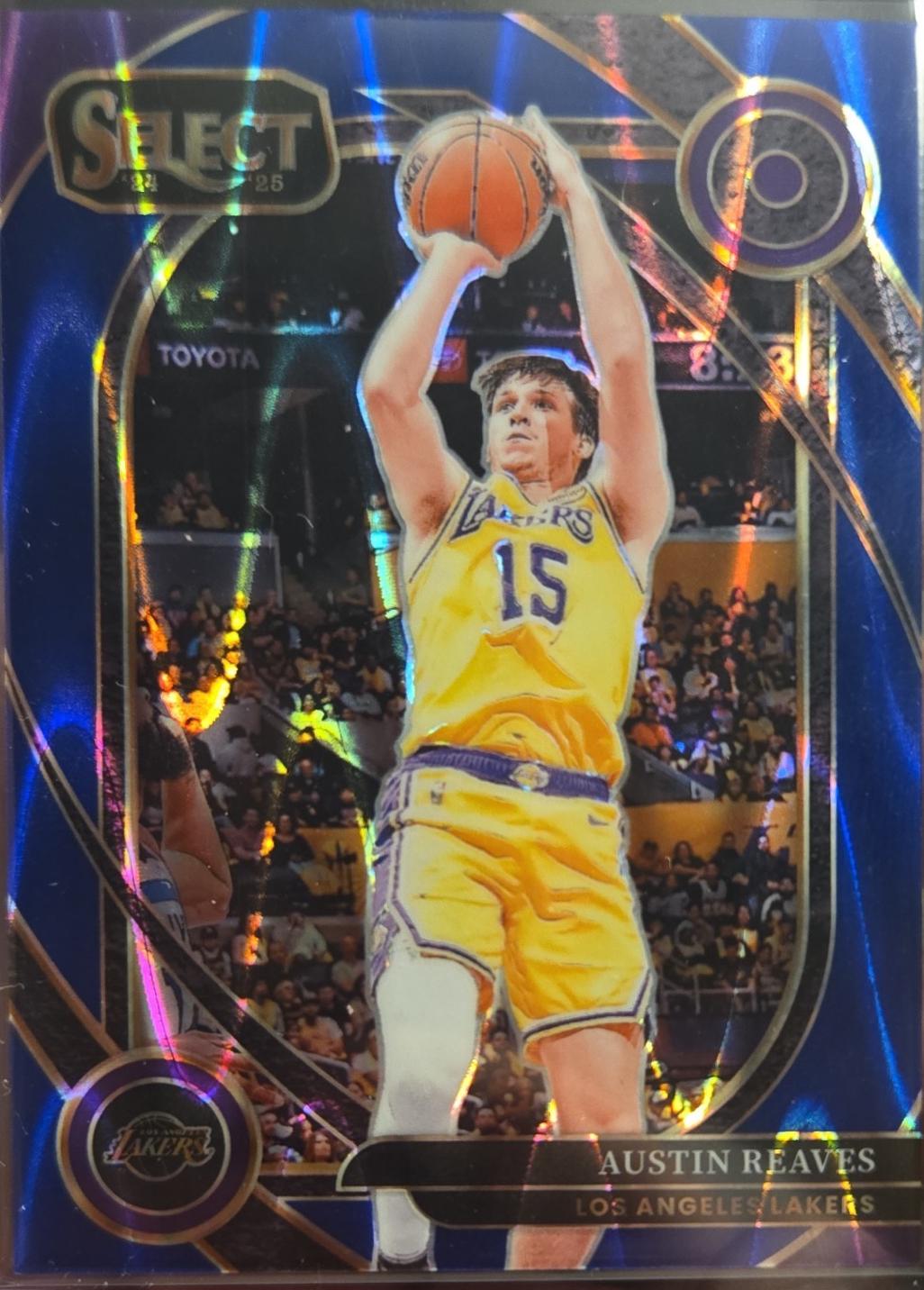 Austin Reaves [Blue Tectonic Prizm] #230