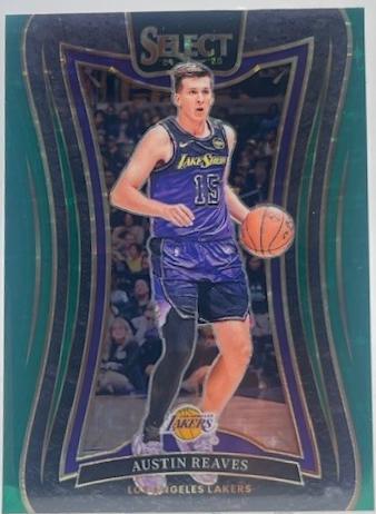 Austin Reaves [Green Stars Prizm] #320