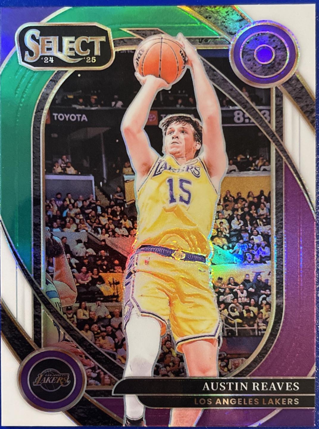 Austin Reaves [Green White Purple Prizm] #230