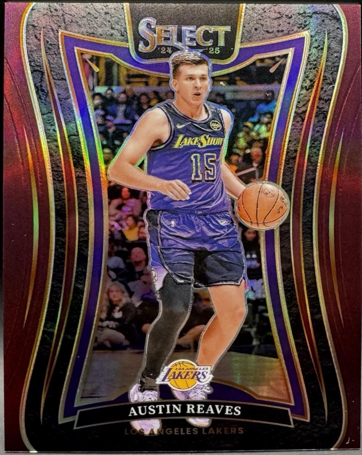 Austin Reaves [Maroon Prizm] #320