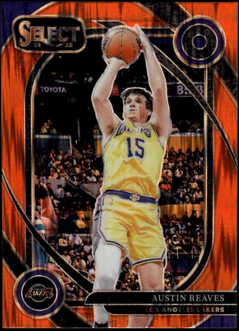 Austin Reaves [Orange Flash Prizm] #230
