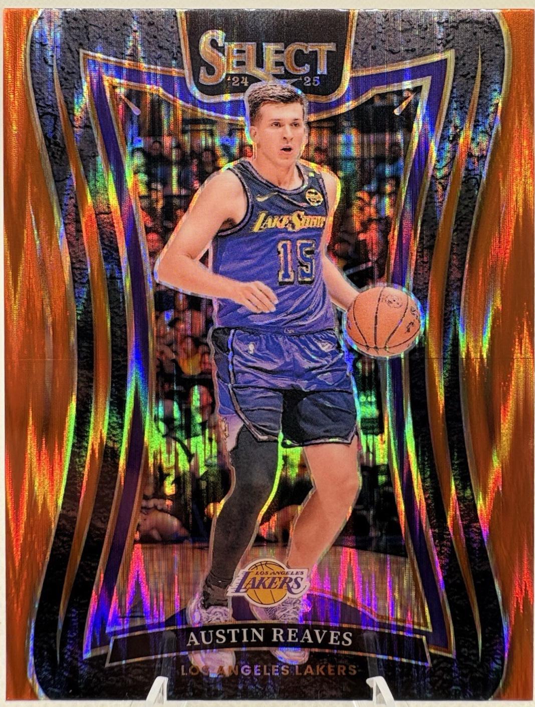 Austin Reaves [Orange Tectonic Prizm] #320