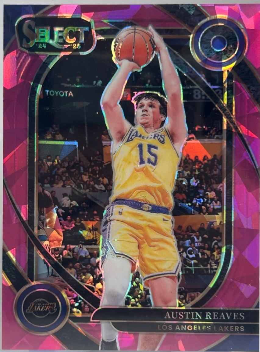 Austin Reaves [Pink Cracked Ice Prizm] #230