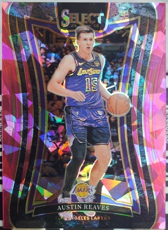 Austin Reaves [Pink Cracked Ice Prizm] #320