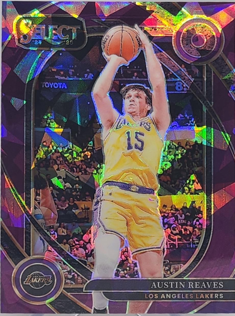 Austin Reaves [Purple Cracked Ice Prizm] #230