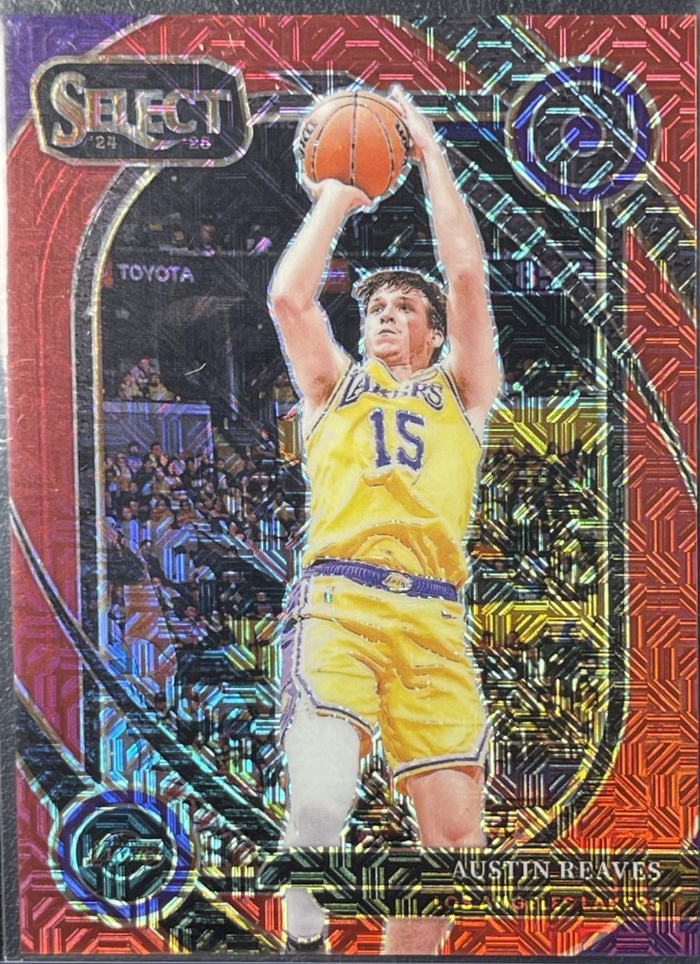 Austin Reaves [Red Mojo Prizm] #230