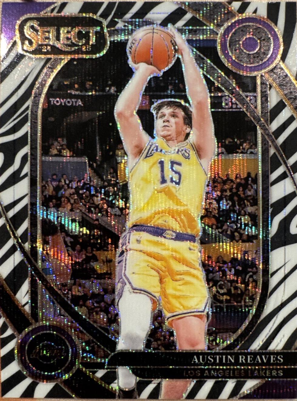 Austin Reaves [Zebra Prizm] #230