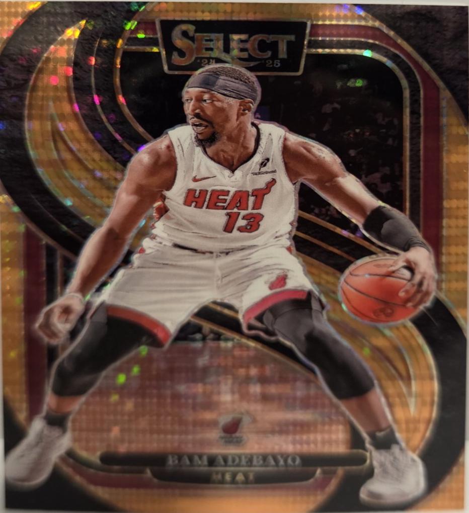 Bam Adebayo [Bronze Checker Prizm] #163
