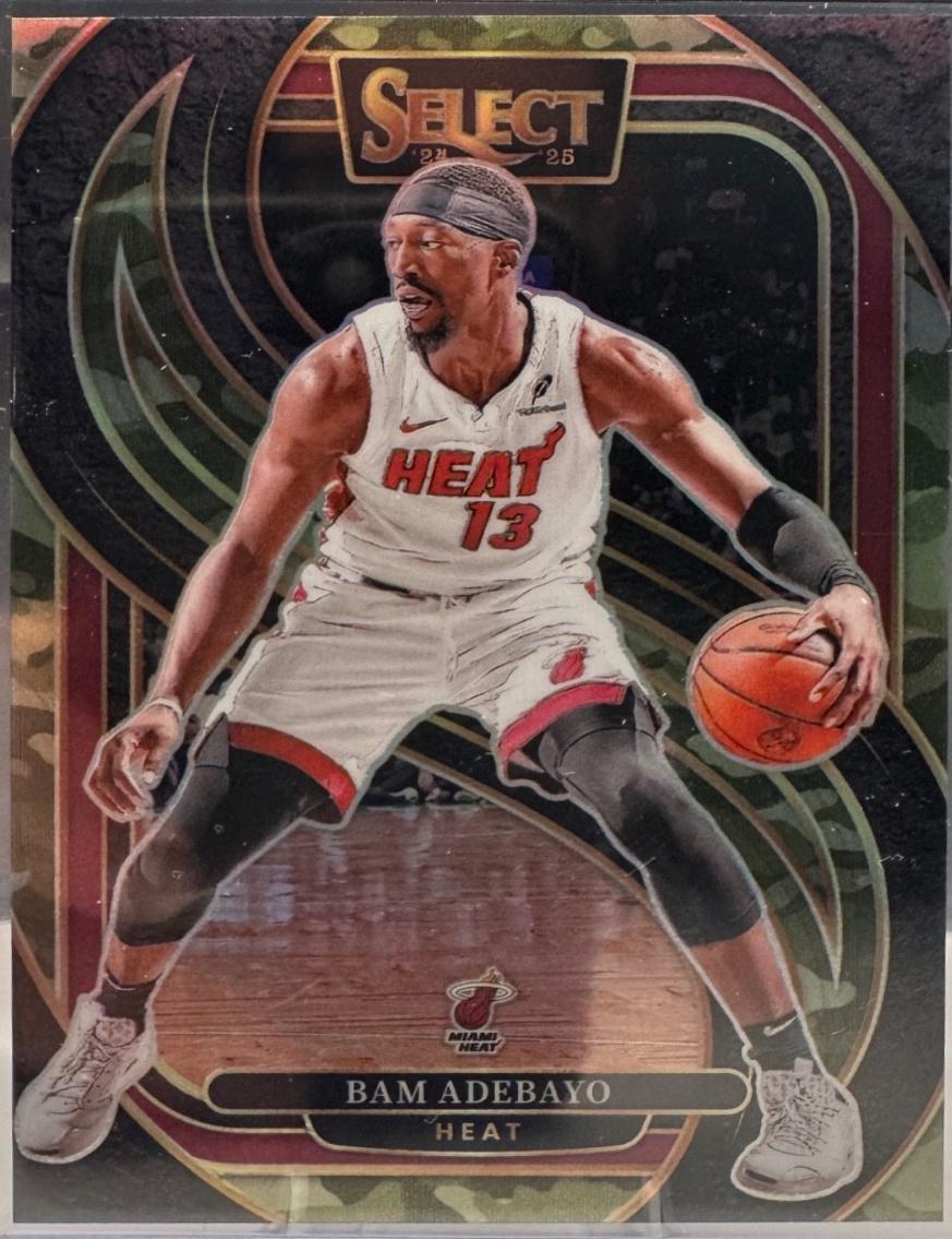 Bam Adebayo [Green Camo Prizm] #163