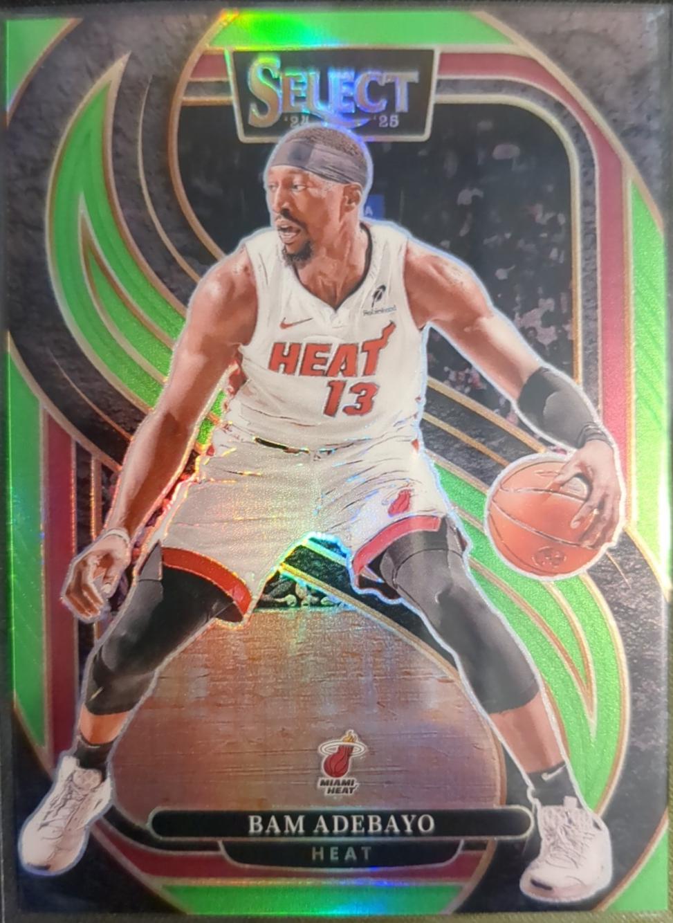 Bam Adebayo [Neon Green Prizm] #163