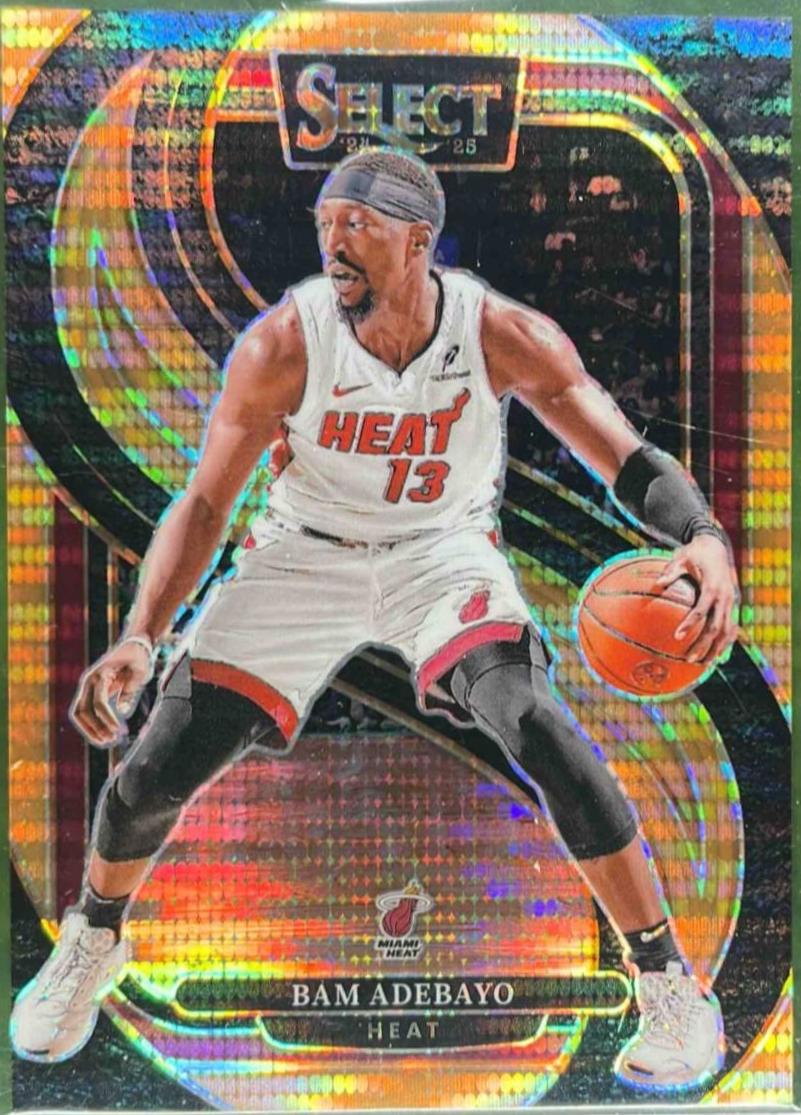 Bam Adebayo [Neon Orange Pulsar Prizm] #163