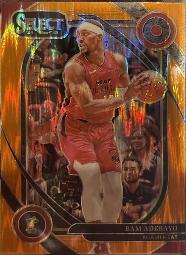 Bam Adebayo [Orange Flash Prizm] #221