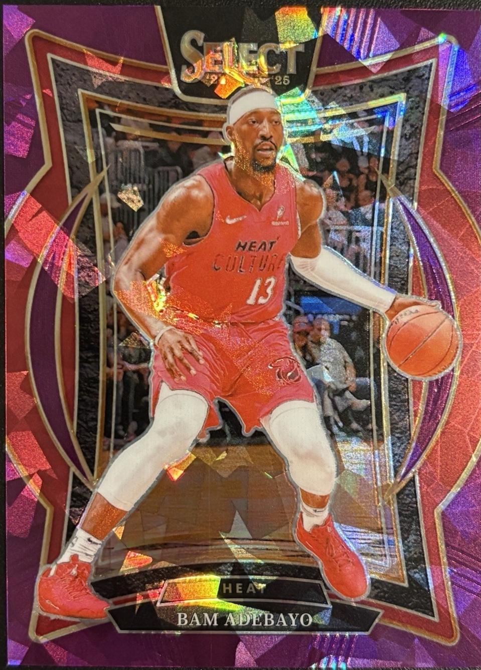 Bam Adebayo [Pink Cracked Ice Prizm] #221