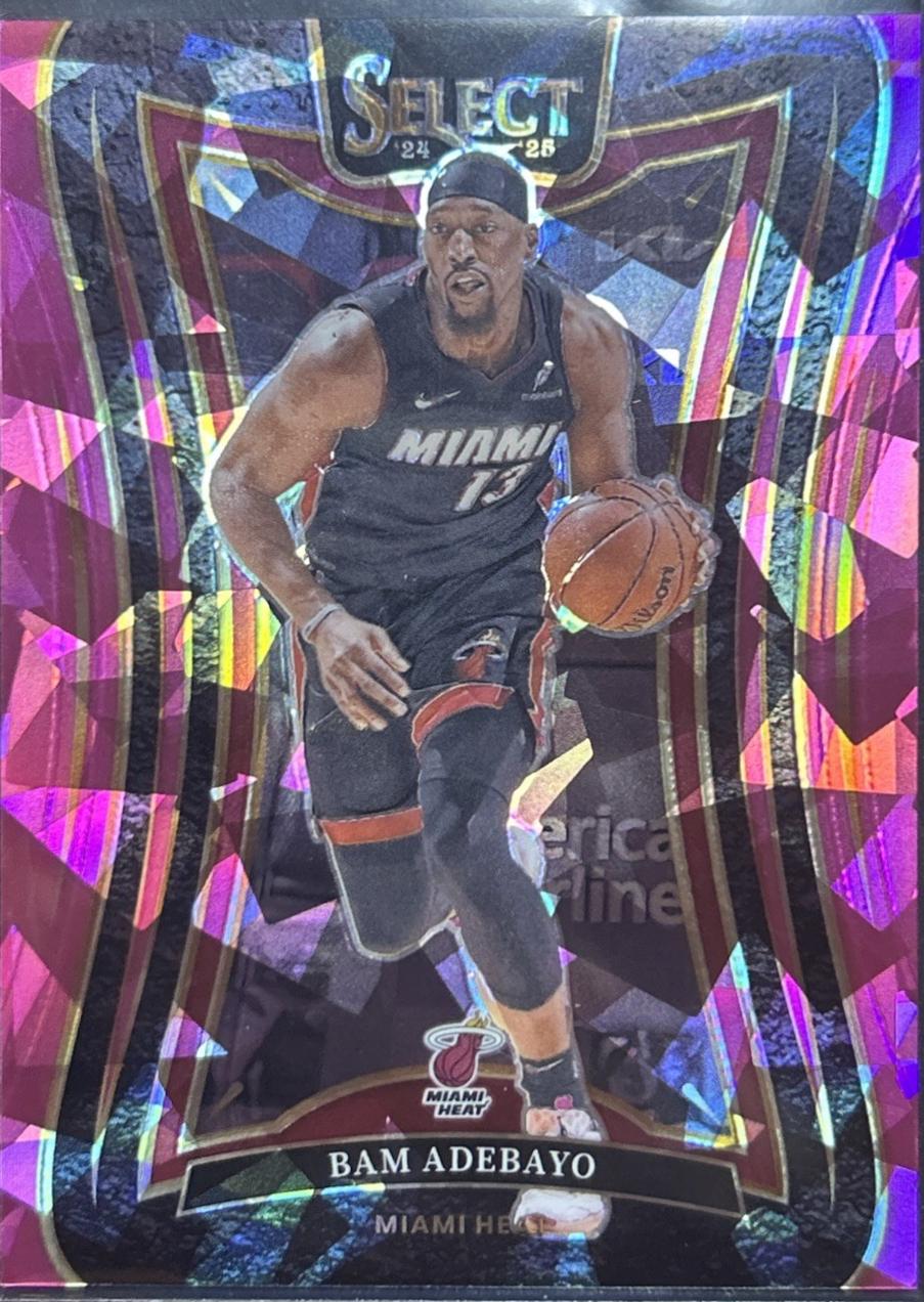Bam Adebayo [Pink Cracked Ice Prizm] #334