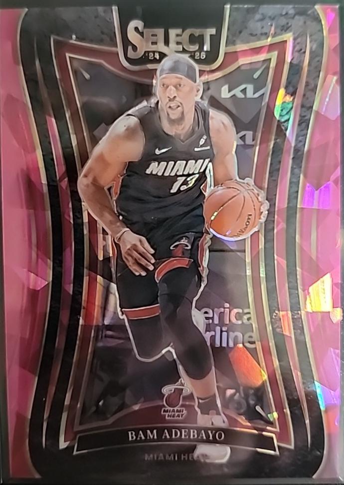 Bam Adebayo [Purple Cracked Ice Prizm] #334