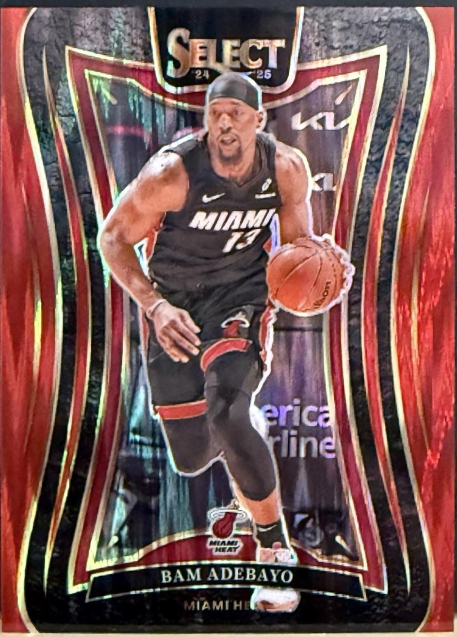 Bam Adebayo [Red Flash Prizm] #334