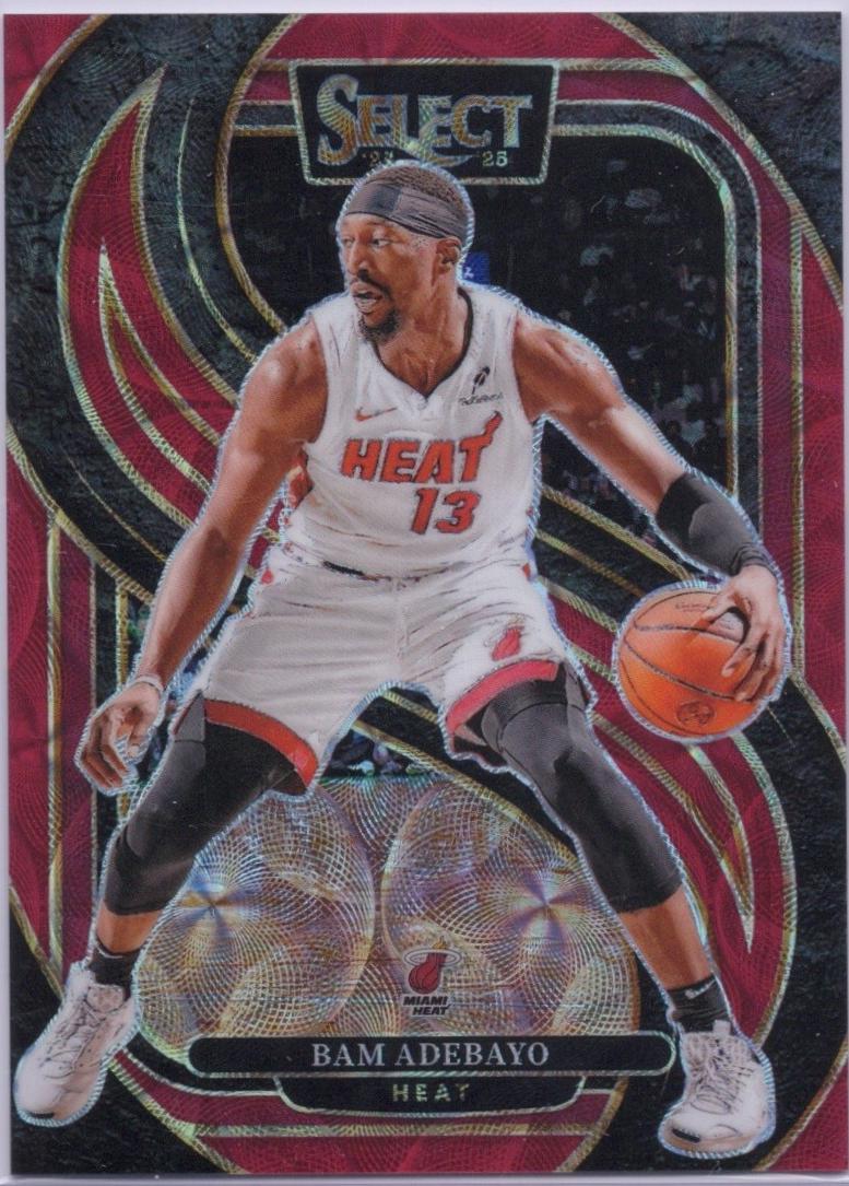 Bam Adebayo [Red Scope Prizm] #163