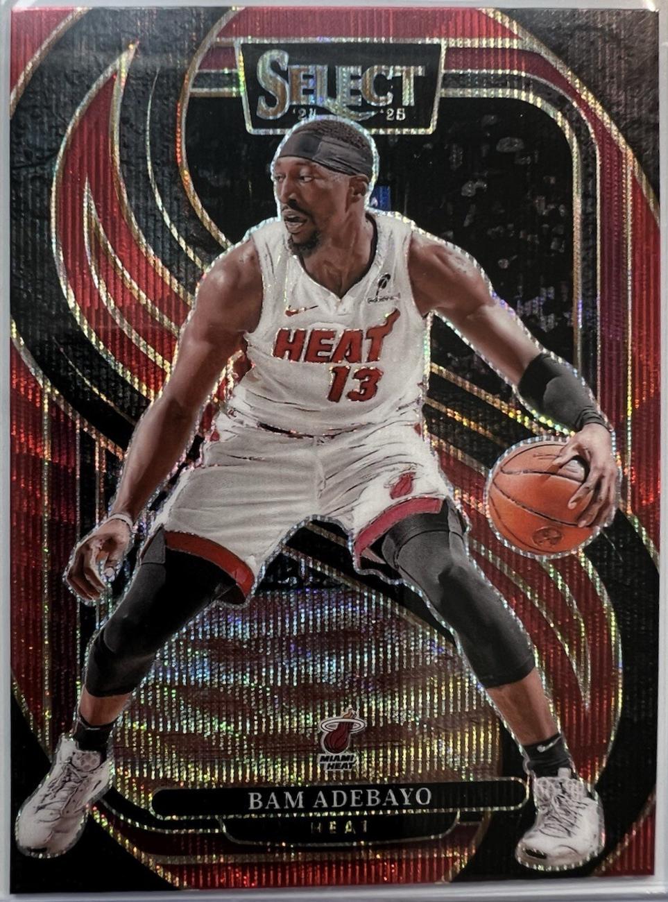 Bam Adebayo [Red Wave Prizm] #163