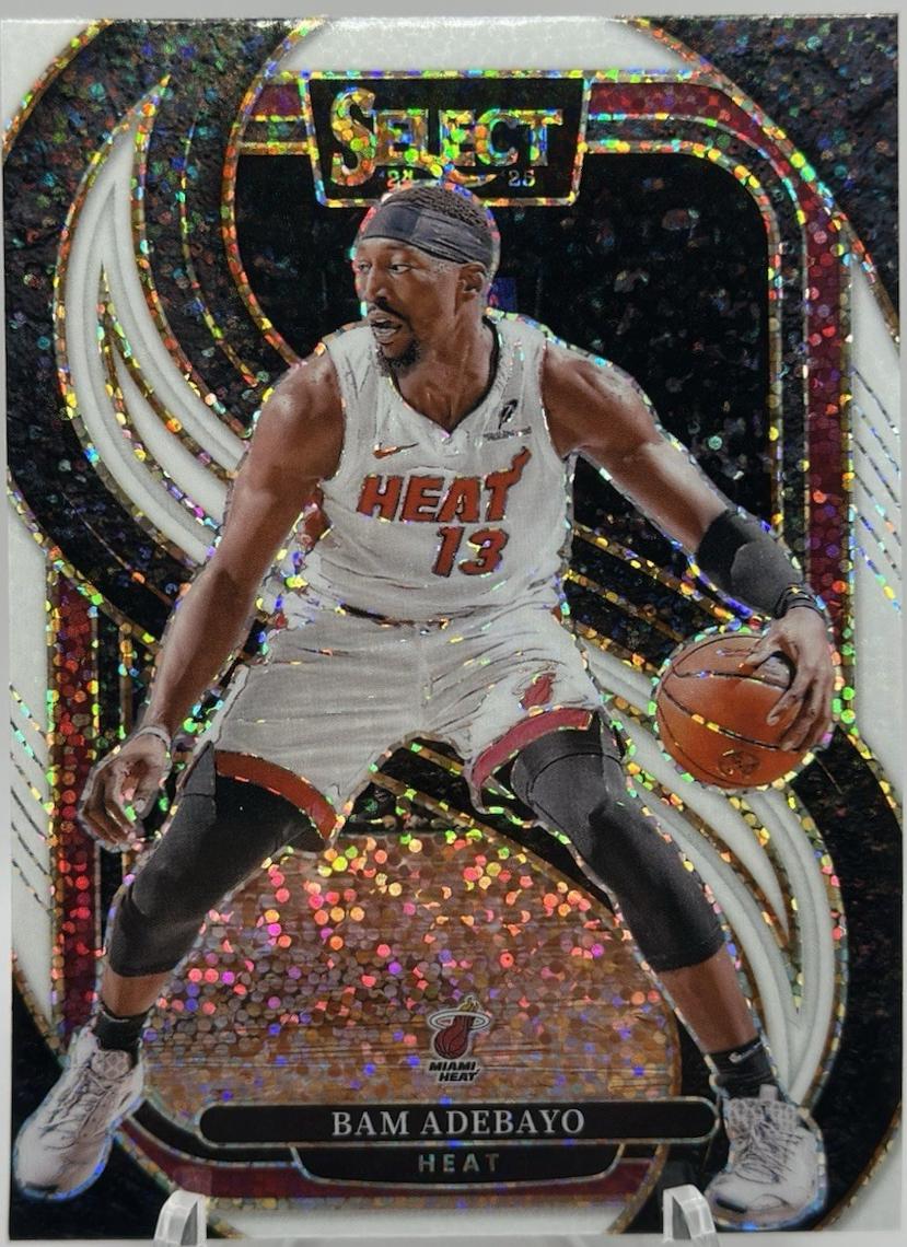 Bam Adebayo [White Sparkle Prizm] #163