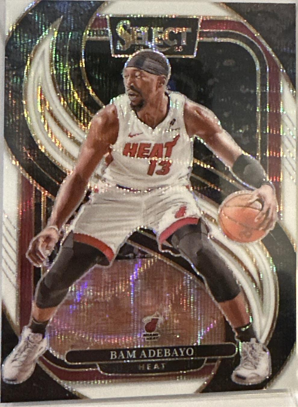 Bam Adebayo [White Wave Prizm] #163