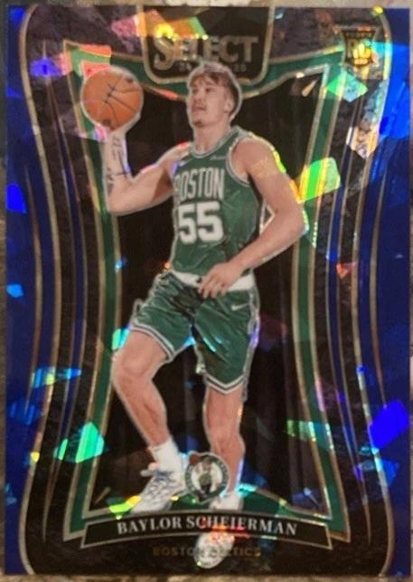 Baylor Scheierman [Blue Cracked Ice Prizm] #382