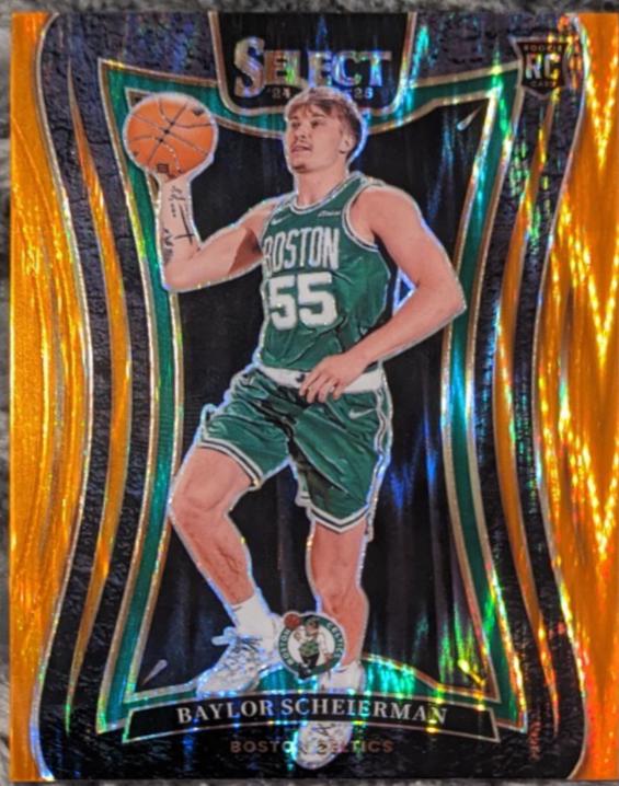 Baylor Scheierman [Orange Flash Prizm] #382