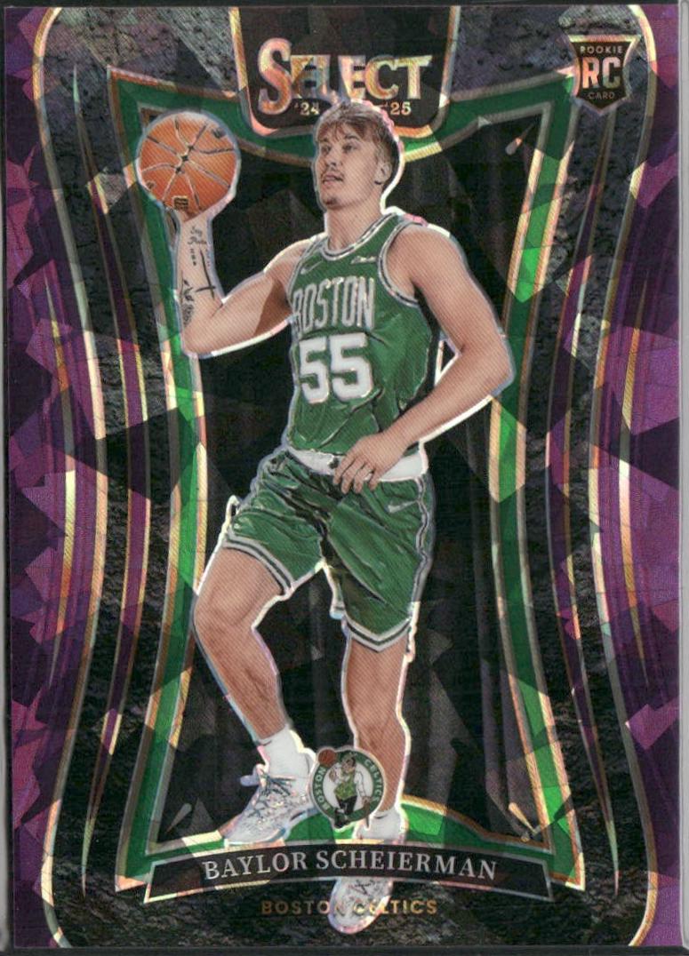 Baylor Scheierman [Purple Cracked Ice Prizm] #382