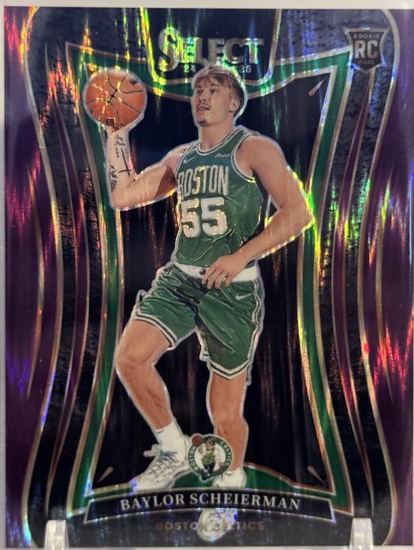 Baylor Scheierman [Purple Flash Prizm] #382