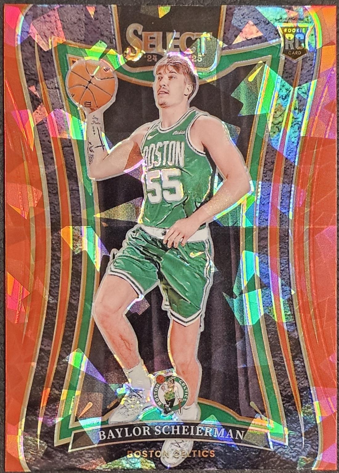 Baylor Scheierman [Red Cracked Ice Prizm] #382