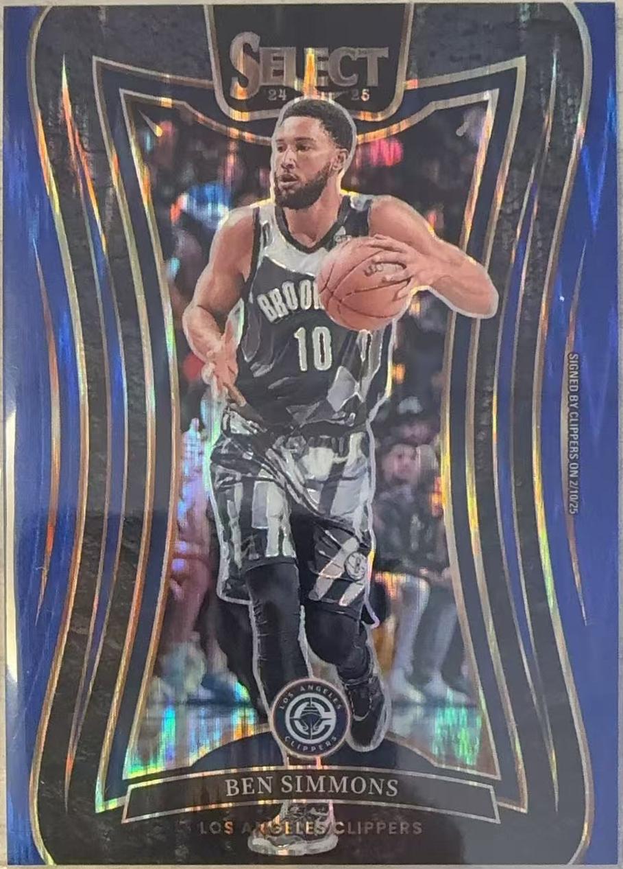 Ben Simmons [Blue Flash Prizm] #352
