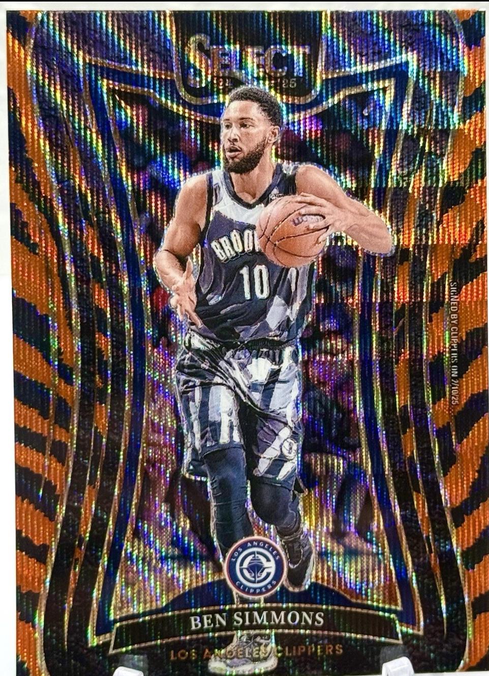 Ben Simmons [Tiger Prizm] #352
