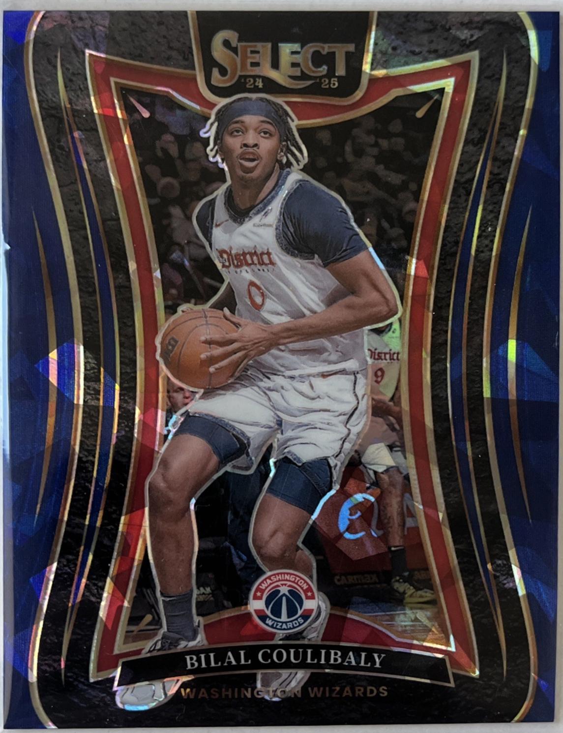Bilal Coulibaly [Blue Cracked Ice Prizm] #328
