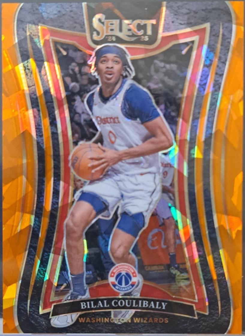 Bilal Coulibaly [Orange Cracked Ice Prizm] #328