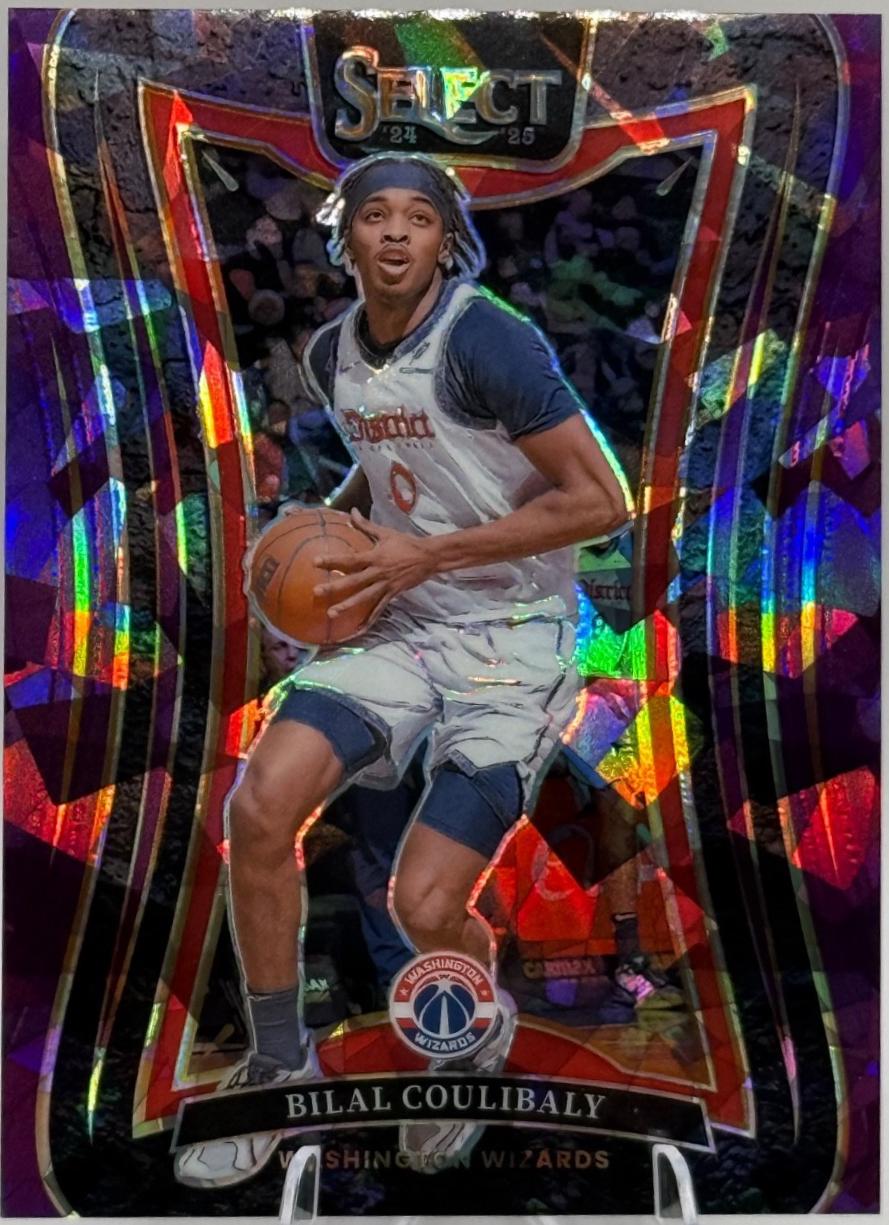 Bilal Coulibaly [Purple Cracked Ice Prizm] #328