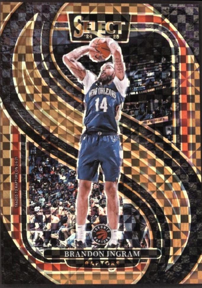 Brandon Ingram [Bronze Checker Prizm] #162