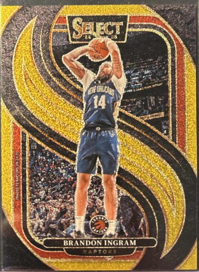 Brandon Ingram [Gold Glitter Prizm] #162