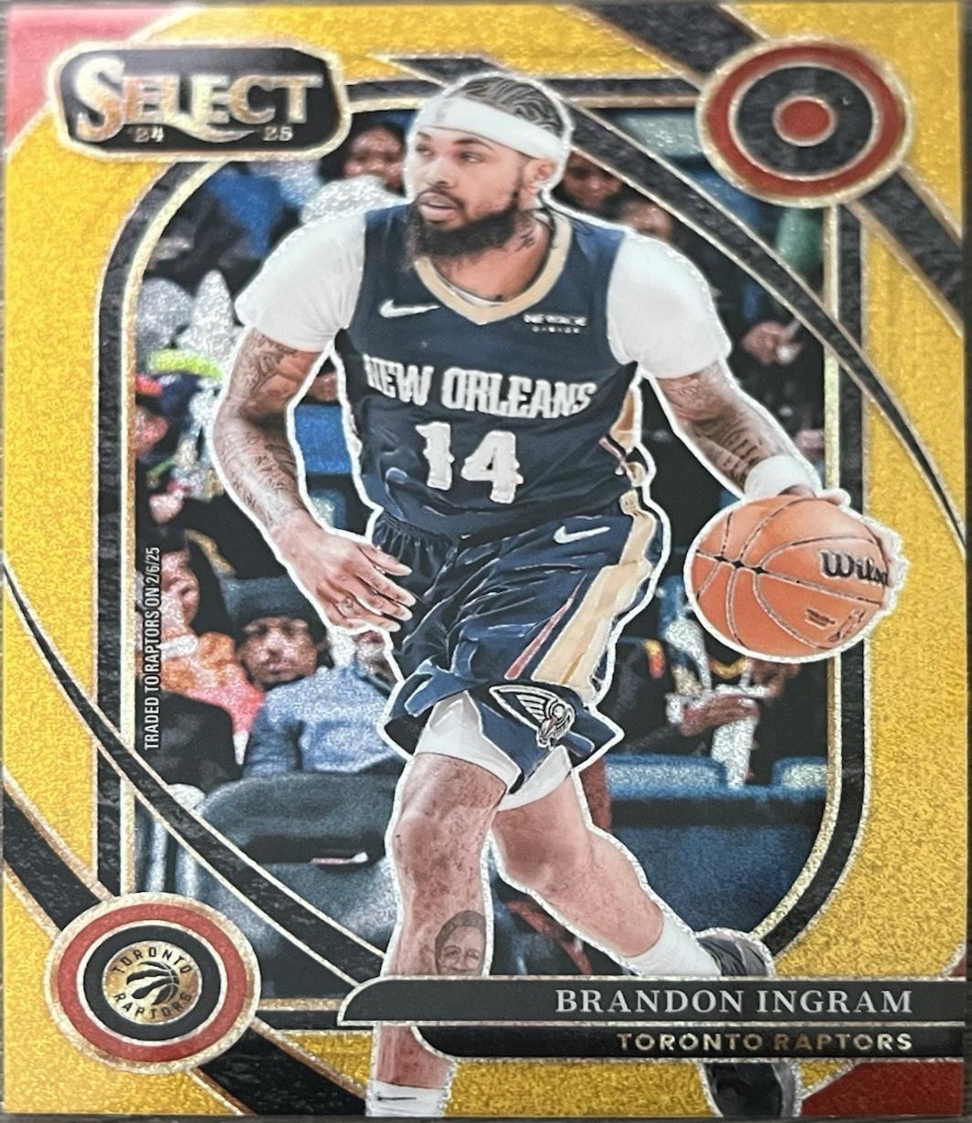Brandon Ingram [Gold Glitter Prizm] #255