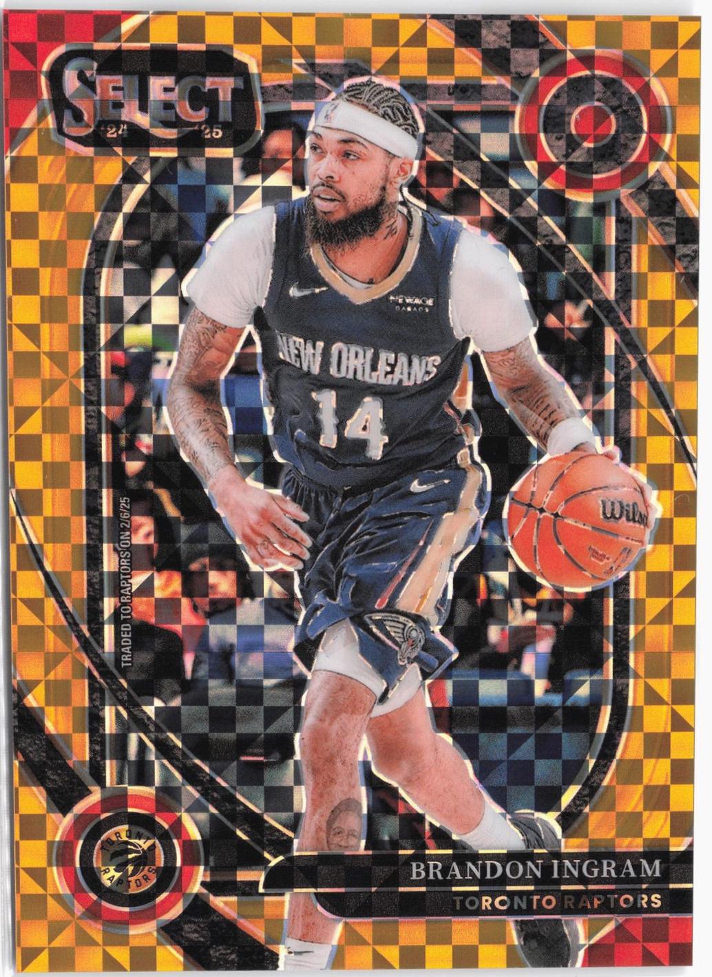Brandon Ingram [Gold Prizm] #255