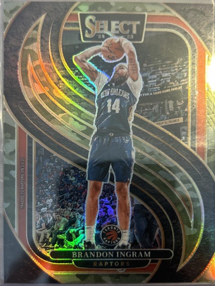 Brandon Ingram [Green Camo Prizm] #162