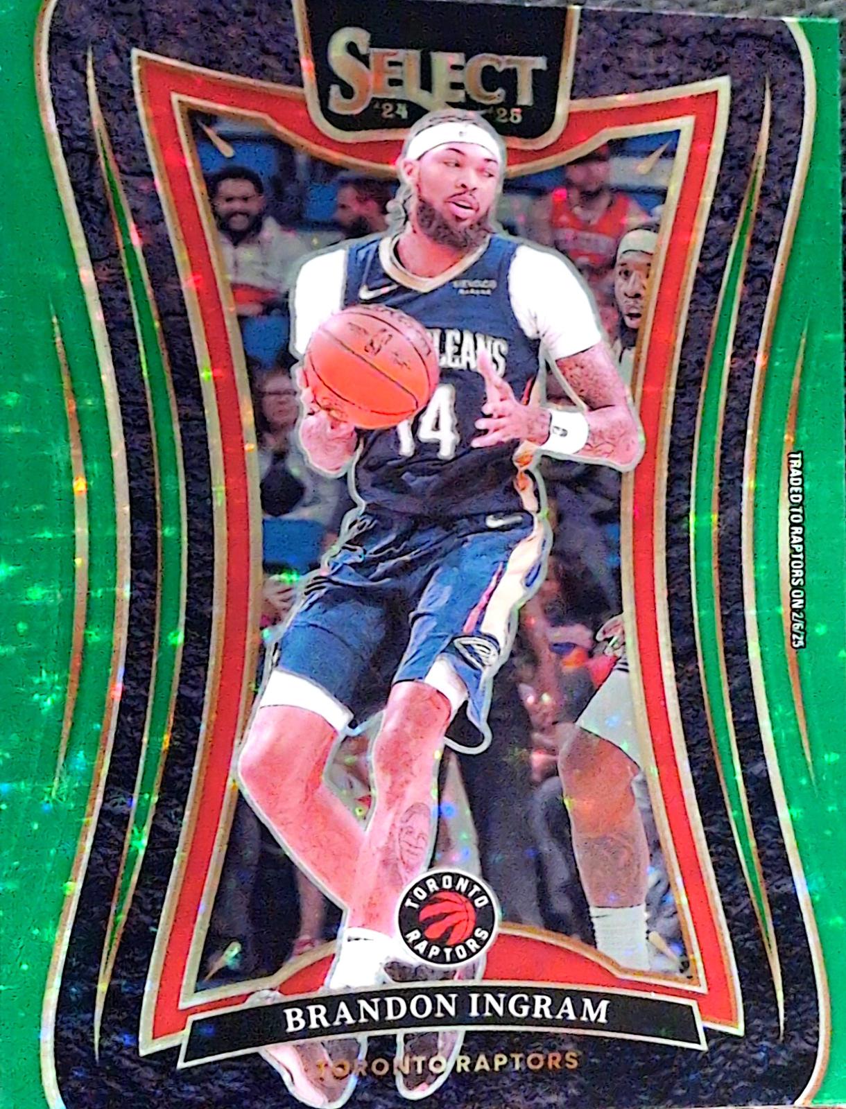 Brandon Ingram [Green Stars Prizm] #359