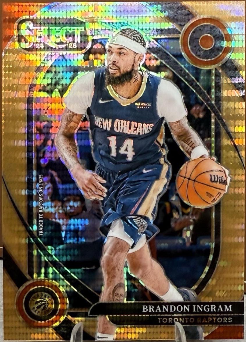 Brandon Ingram [Neon Orange Pulsar Prizm] #255