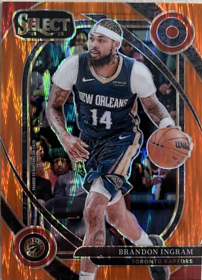 Brandon Ingram [Orange Tectonic Prizm] #255