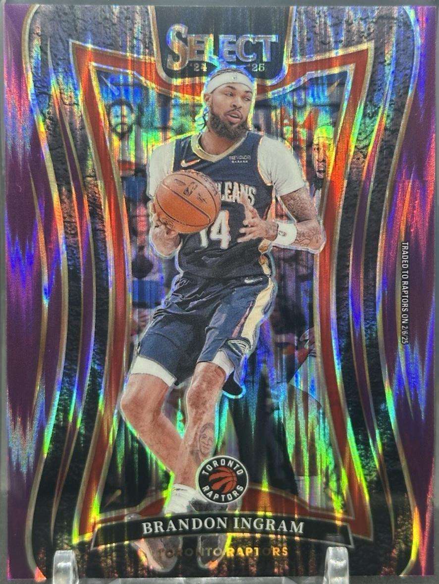 Brandon Ingram [Purple Flash Prizm] #359