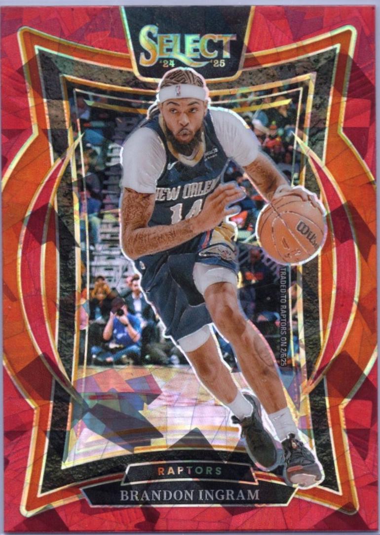 Brandon Ingram [Red Cracked Ice Prizm] #44
