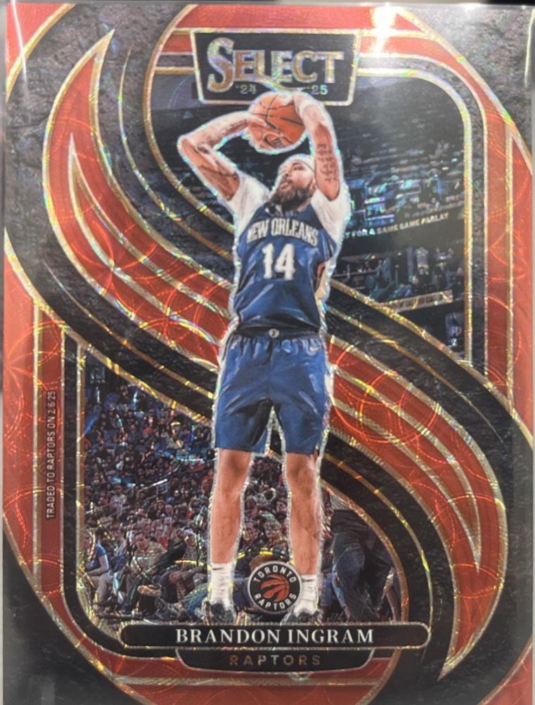 Brandon Ingram [Red Scope Prizm] #162