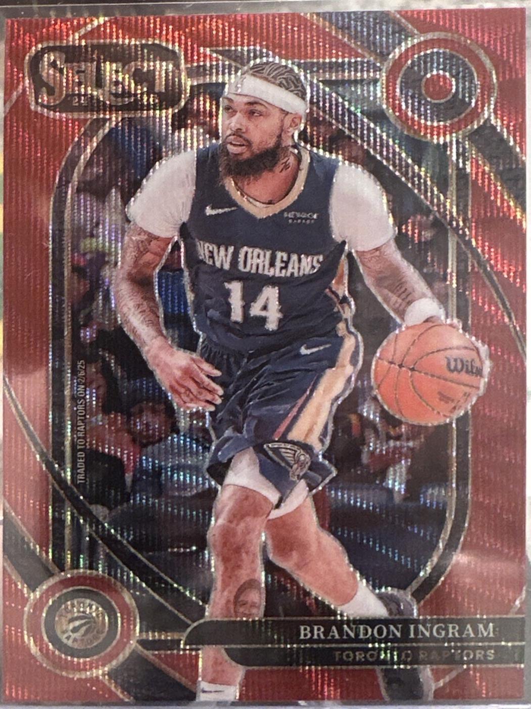 Brandon Ingram [Red Wave Prizm] #255
