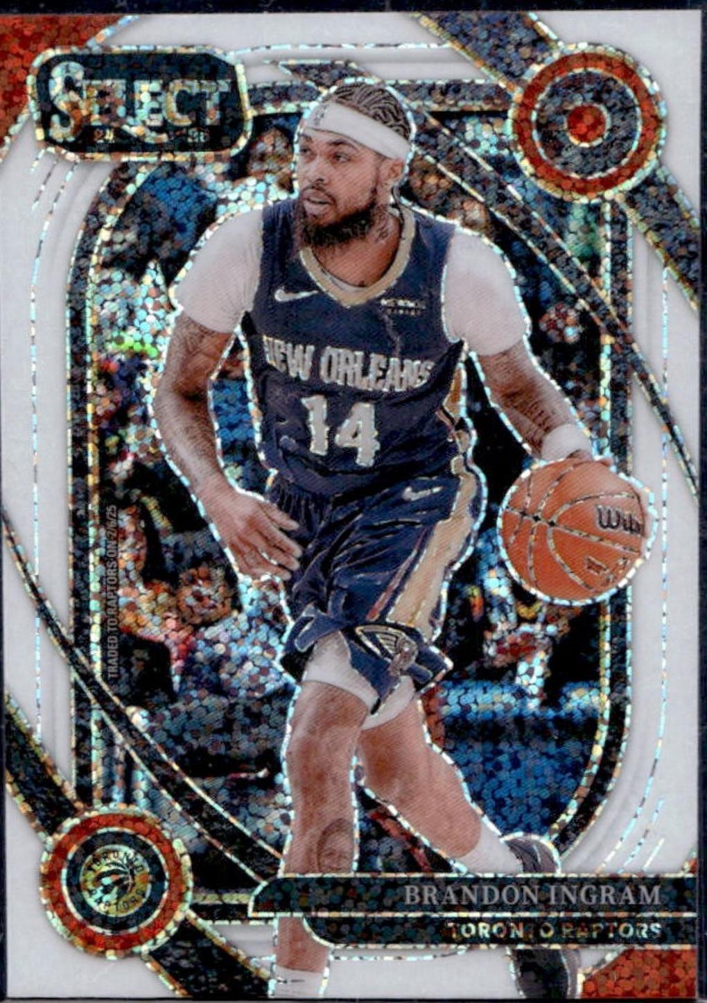 Brandon Ingram [White Sparkle Prizm] #255